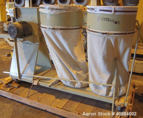 Used HPM Sheet Take Off System Consisting Of: (1) HPM Sheetmaster III 3 Roll Sheet Stack, Rated speed range 20 feet per minute maximum, 71" track centerline. (3) 23.587" diameter x 54" wide cored rol...
