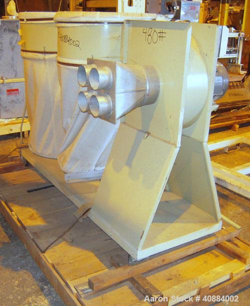 Used HPM Sheet Take Off System Consisting Of: (1) HPM Sheetmaster III 3 Roll Sheet Stack, Rated speed range 20 feet per minute maximum, 71" track centerline. (3) 23.587" diameter x 54" wide cored rol...