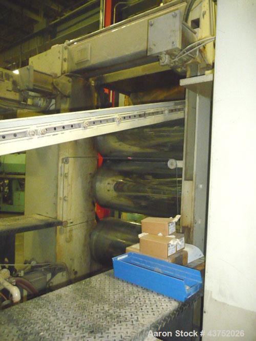 Used HPM 53" Wide 3 Roll Sheet Stack, Model SHII