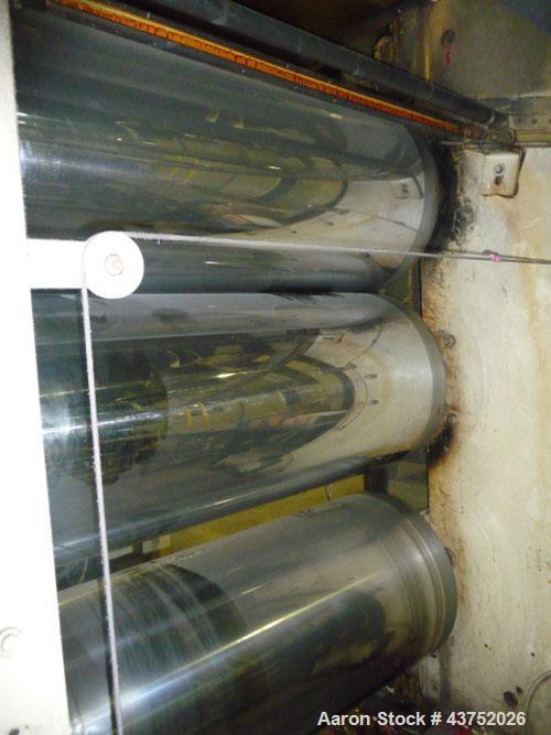 Used HPM 53" Wide 3 Roll Sheet Stack, Model SHII