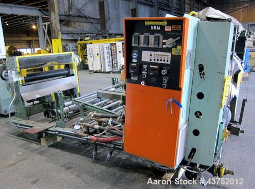 Used NRM 54" Wide 3 Roll Sheet Stack