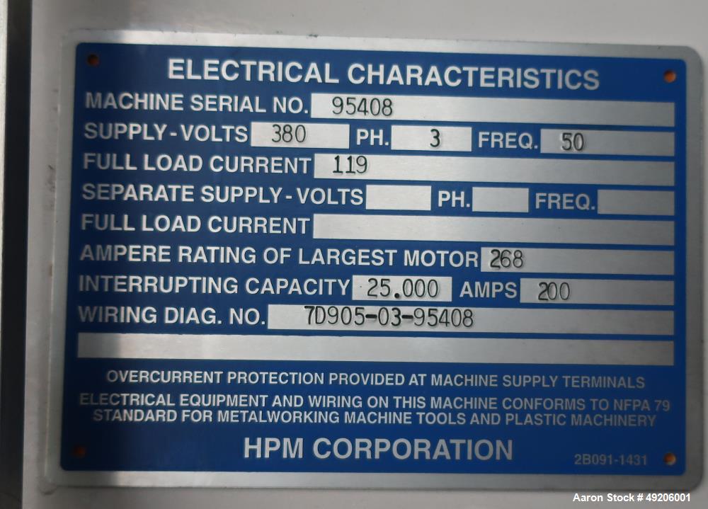 Used HPM Sheet Line.