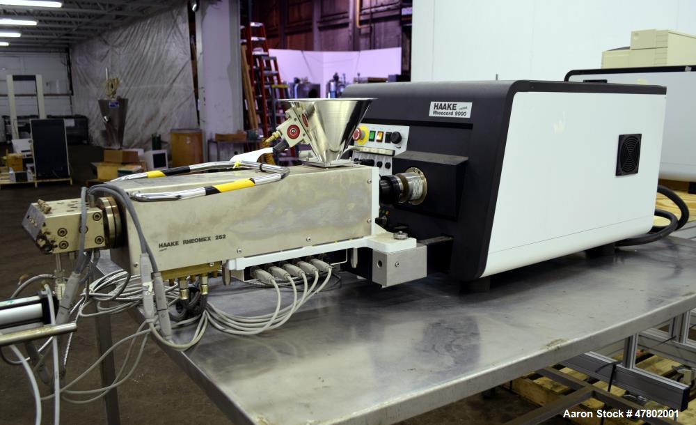 Used Haake Fisons Rheocord 9000 Extruder & Mixer System.