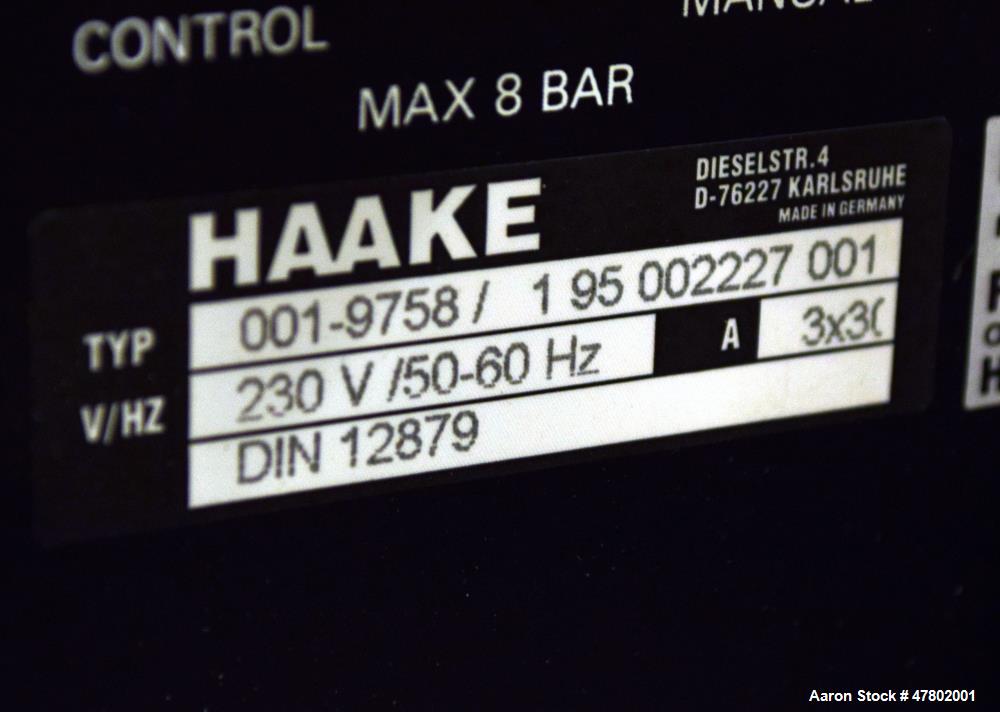 Used Haake Fisons Rheocord 9000 Extruder & Mixer System.