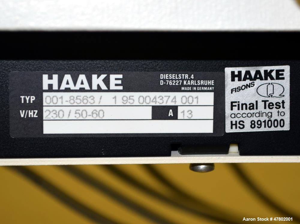 Used Haake Fisons Rheocord 9000 Extruder & Mixer System.