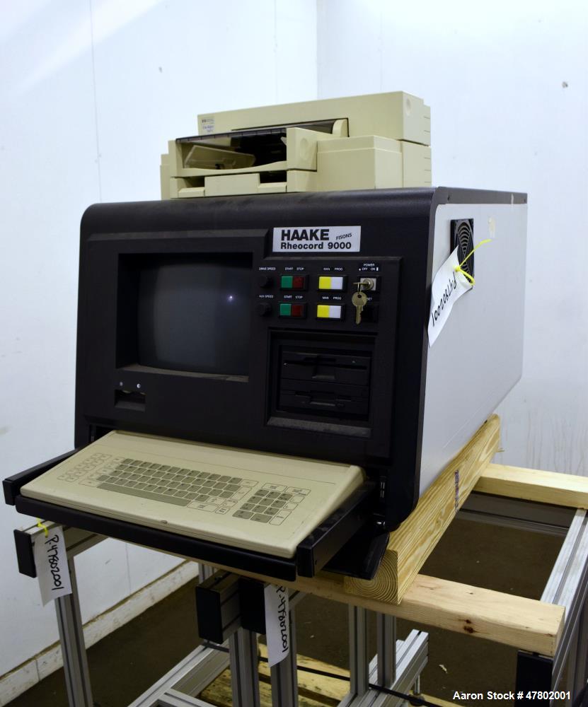 Used Haake Fisons Rheocord 9000 Extruder & Mixer System.
