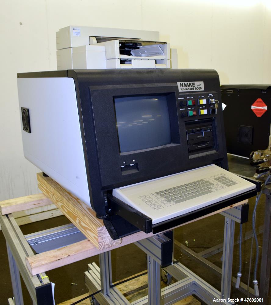 Used Haake Fisons Rheocord 9000 Extruder & Mixer System.