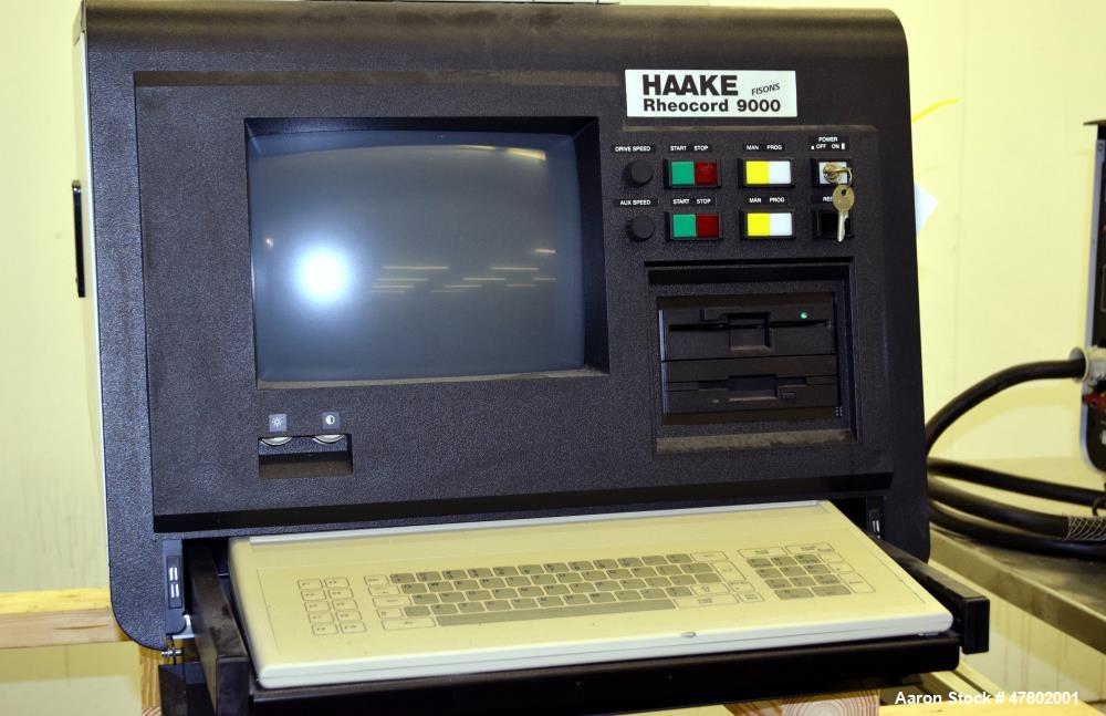 Used Haake Fisons Rheocord 9000 Extruder & Mixer System.