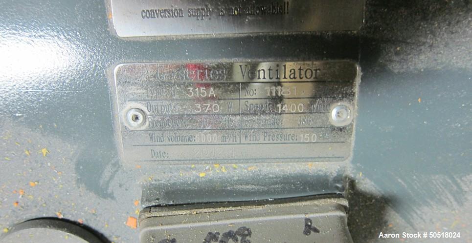 Used Shanghai Jobbetter 4.5" Single Screw Extruder, Model JBDD105.