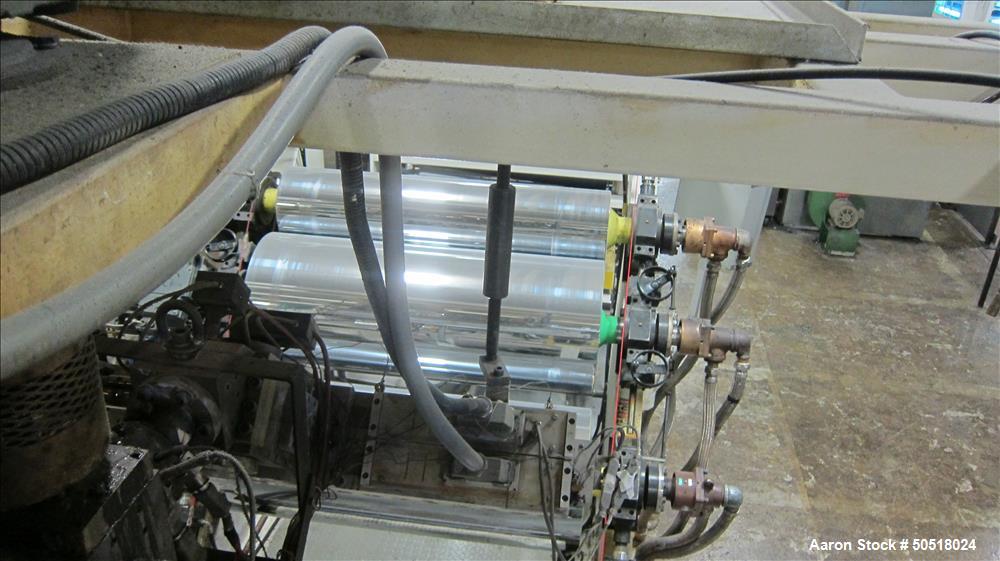 Used Shanghai Jobbetter 4.5" Single Screw Extruder, Model JBDD105.