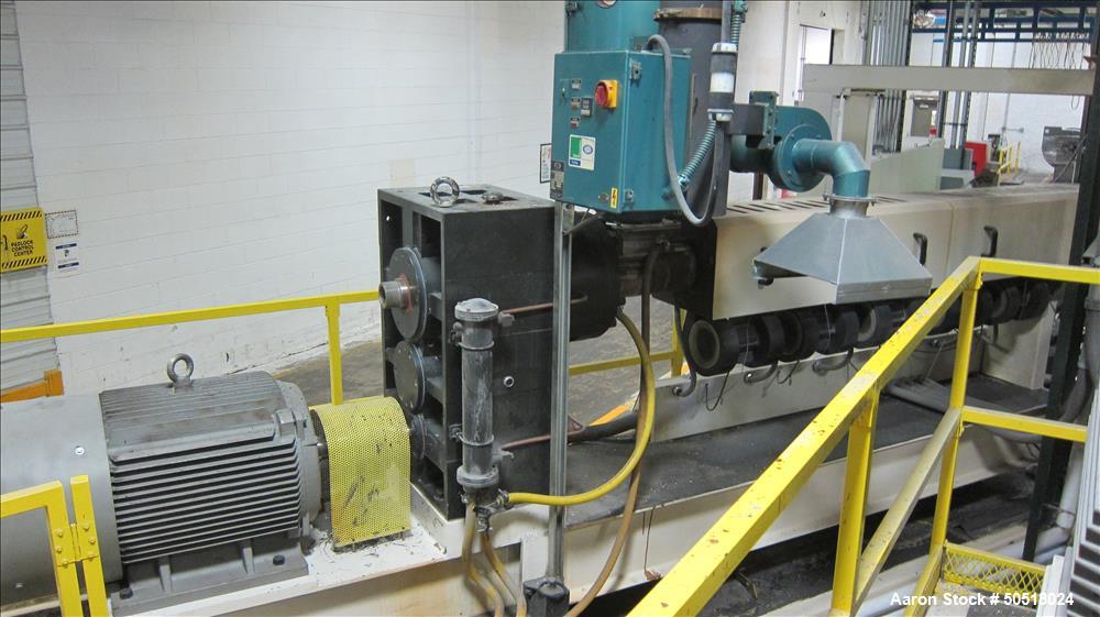 Used Shanghai Jobbetter 4.5" Single Screw Extruder, Model JBDD105.