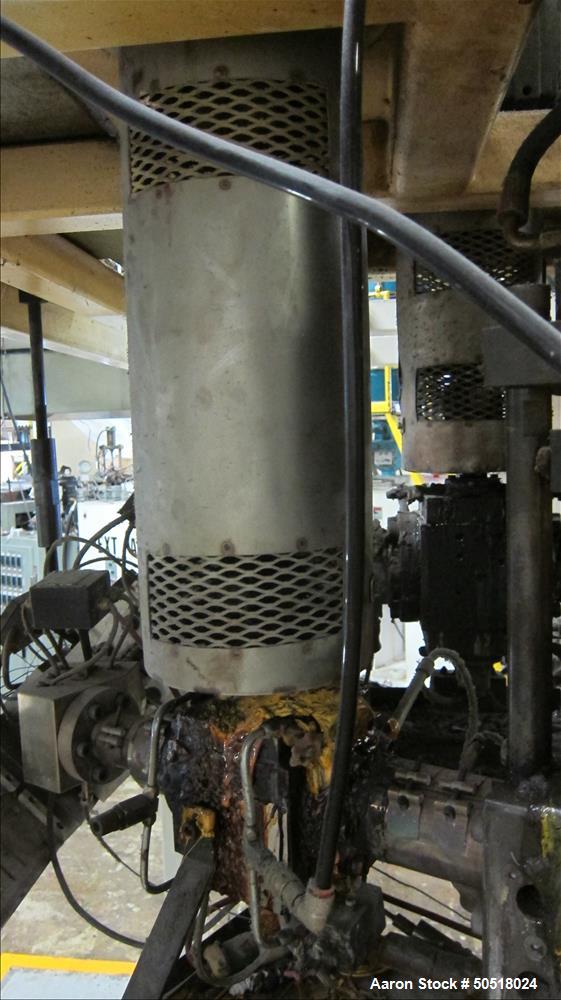 Used Shanghai Jobbetter 4.5" Single Screw Extruder, Model JBDD105.