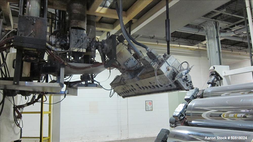 Used Shanghai Jobbetter 4.5" Single Screw Extruder, Model JBDD105.