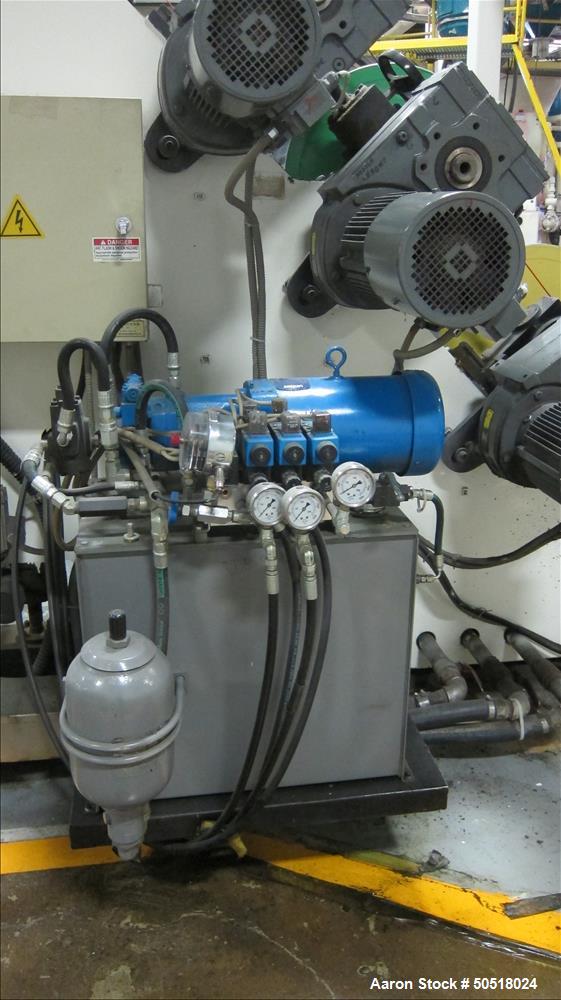 Used Shanghai Jobbetter 4.5" Single Screw Extruder, Model JBDD105.