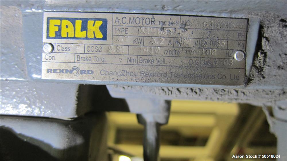 Used Shanghai Jobbetter 4.5" Single Screw Extruder, Model JBDD105.