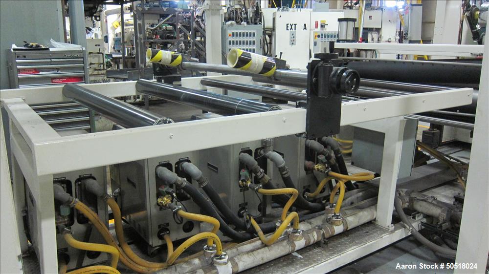 Used Shanghai Jobbetter 4.5" Single Screw Extruder, Model JBDD105.