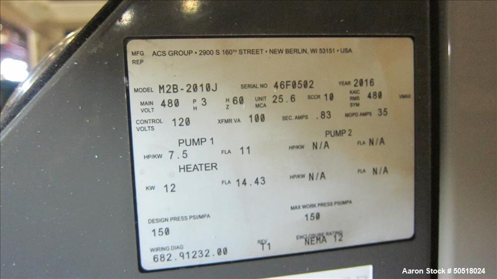 Used Shanghai Jobbetter 4.5" Single Screw Extruder, Model JBDD105.