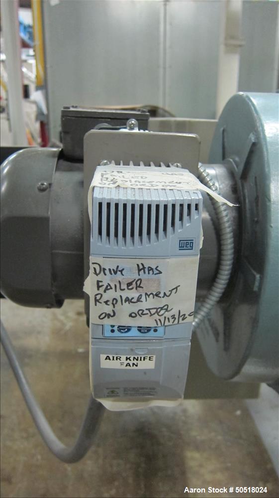 Used Shanghai Jobbetter 4.5" Single Screw Extruder, Model JBDD105.