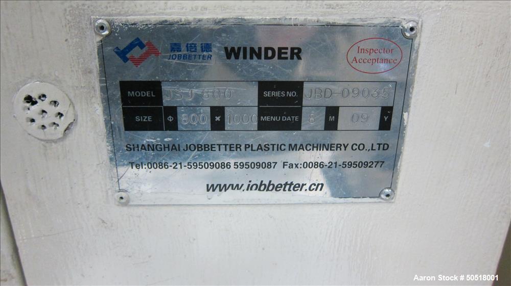 Used- Shanghai Jobbetter Plastic Machinery Sheet Line.