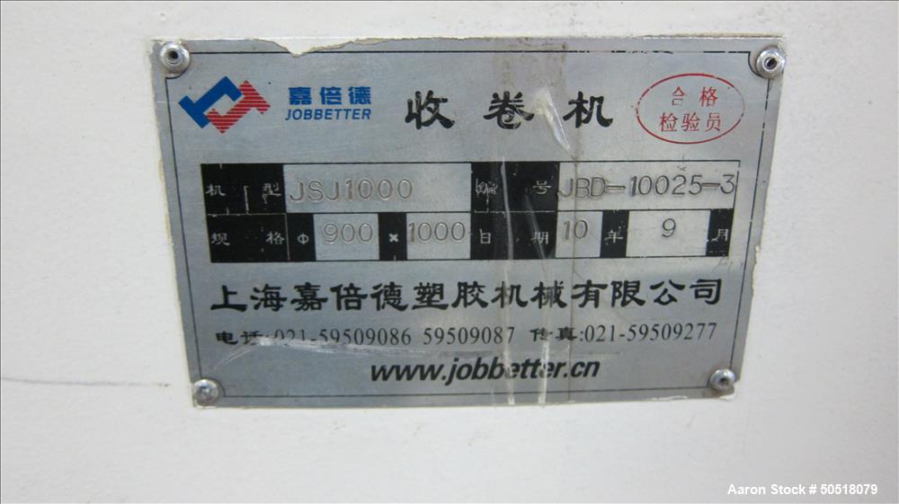 Used Shanghai Jobbetter Plastic Machinery Sheet Line