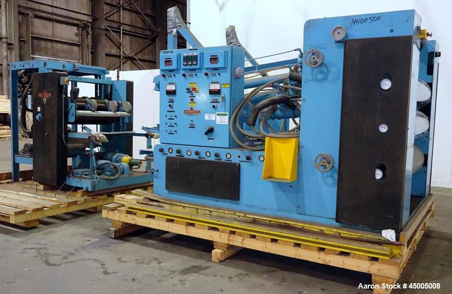 Used Johnson Three Roll Sheet Stack.