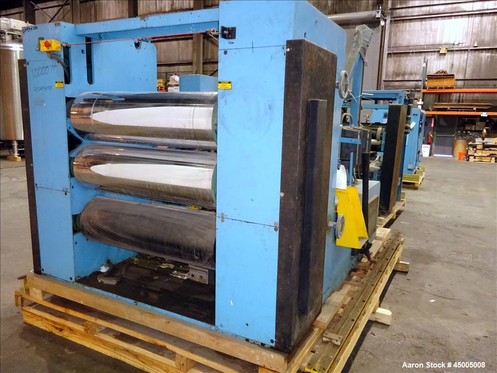 Used Johnson Three Roll Sheet Stack.