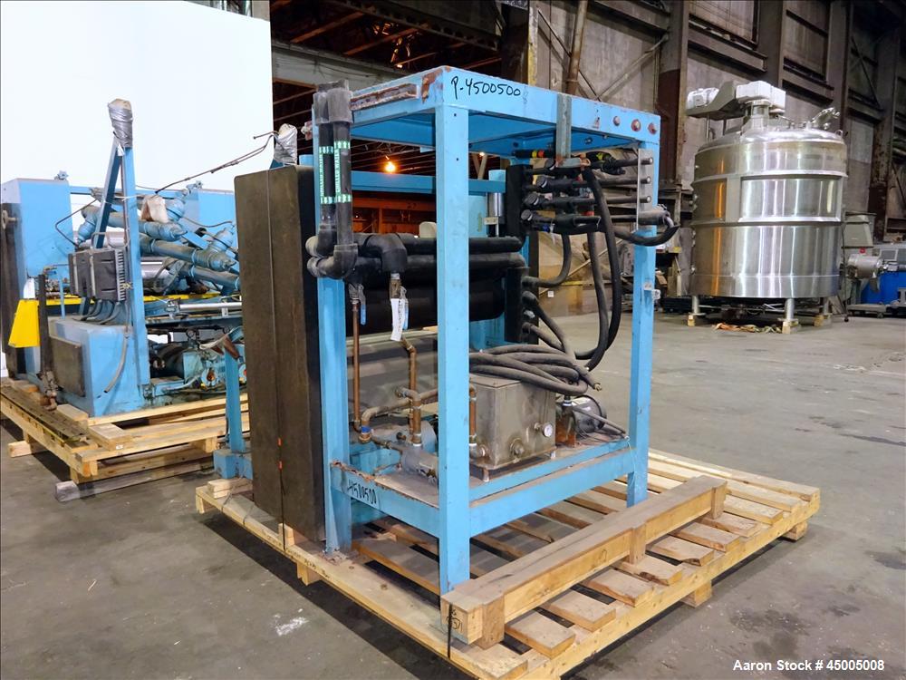 Used- Johnson Three Roll Sheet Stack.