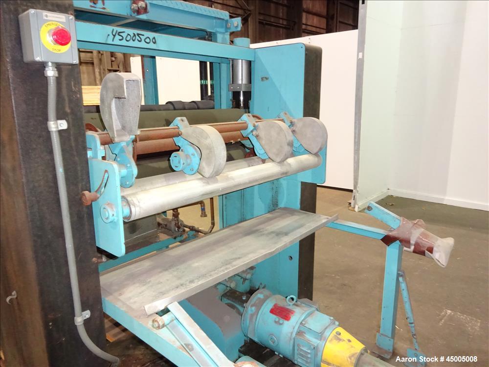 Used- Johnson Three Roll Sheet Stack.