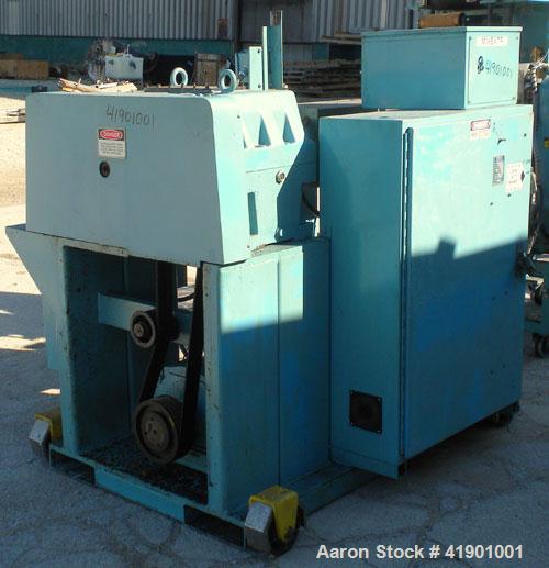  Killion 2-1/2'' single screw extruder, model KN250, approximately 10 to 1 L/D ratio. Electrically heated, air cooled 3 zone non-vented barrel. Water cooled feed throat with a roll type feeder. Appro...
