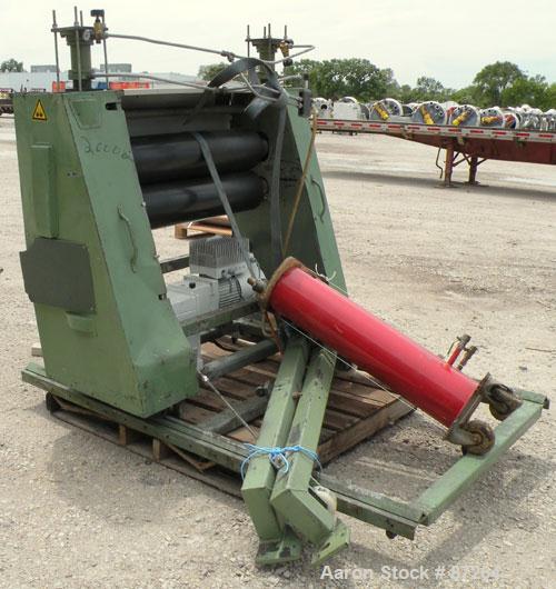 Used Kuhne 31.2" (800mm) Sheet Line. Approximate Capacity 550-660 lbs/250-300 kgs of PS per hour. Line consisting of: (1) Kuhne 2.8’’ diameter single screw extruder, type K70E-33D, approximate 30:1 L...