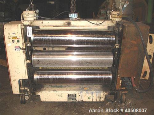 Used NRM 54" 3 Roll Sheet Stack