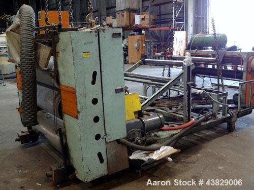 Used NRM three roll vertical sheet stack