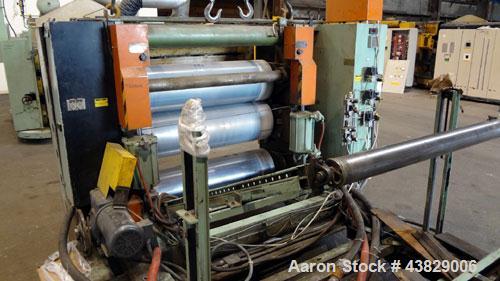 Used NRM three roll vertical sheet stack