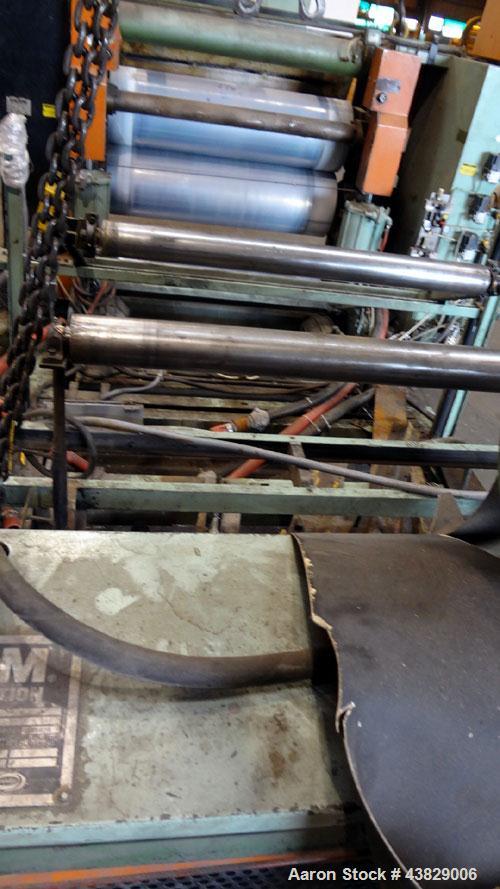 Used NRM three roll vertical sheet stack