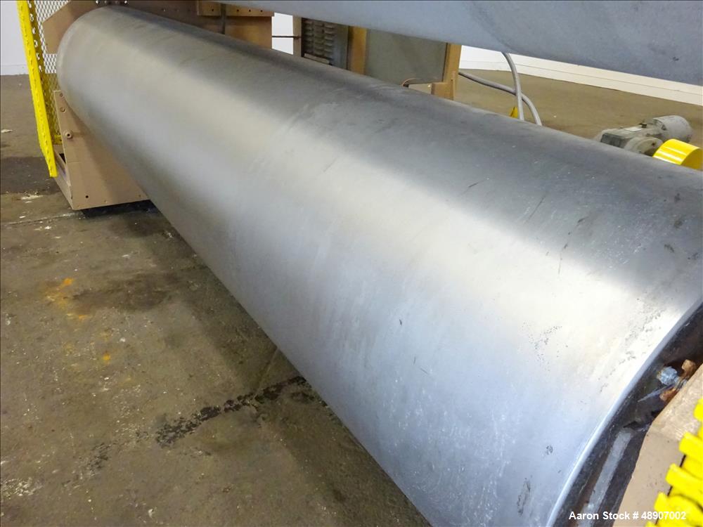 Used Johnson Plastics Machinery 84" 3 Roll Sheet Stack.
