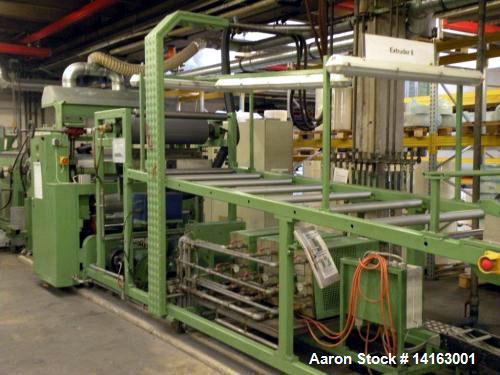 Used OMV Sheet Extrusion Line, Model M08