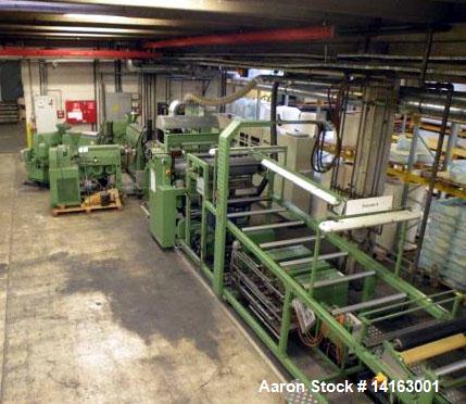Used OMV Sheet Extrusion Line, Model M08
