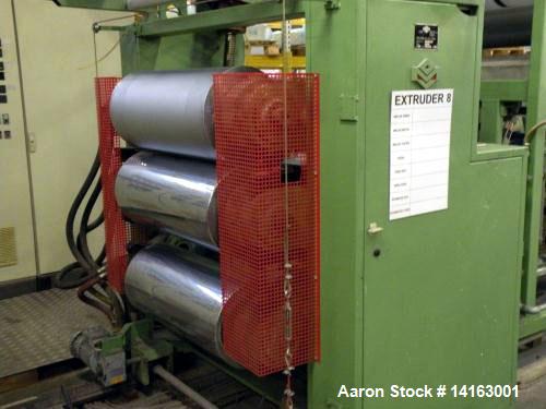 Used OMV Sheet Extrusion Line, Model M08