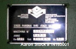 Used OMV Sheet Extrusion Line, Model M08