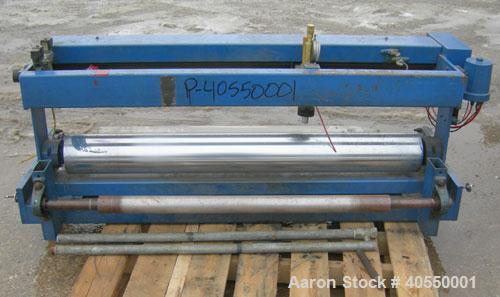 Used- OMV 3 Roll Sheet Stack