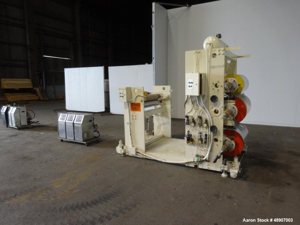 Used OMV 3 Roll Sheet Stack.