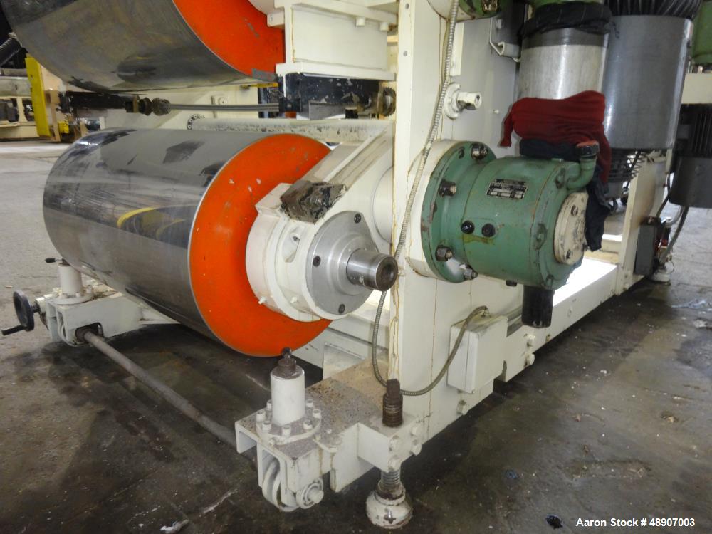 Used OMV 3 Roll Sheet Stack.