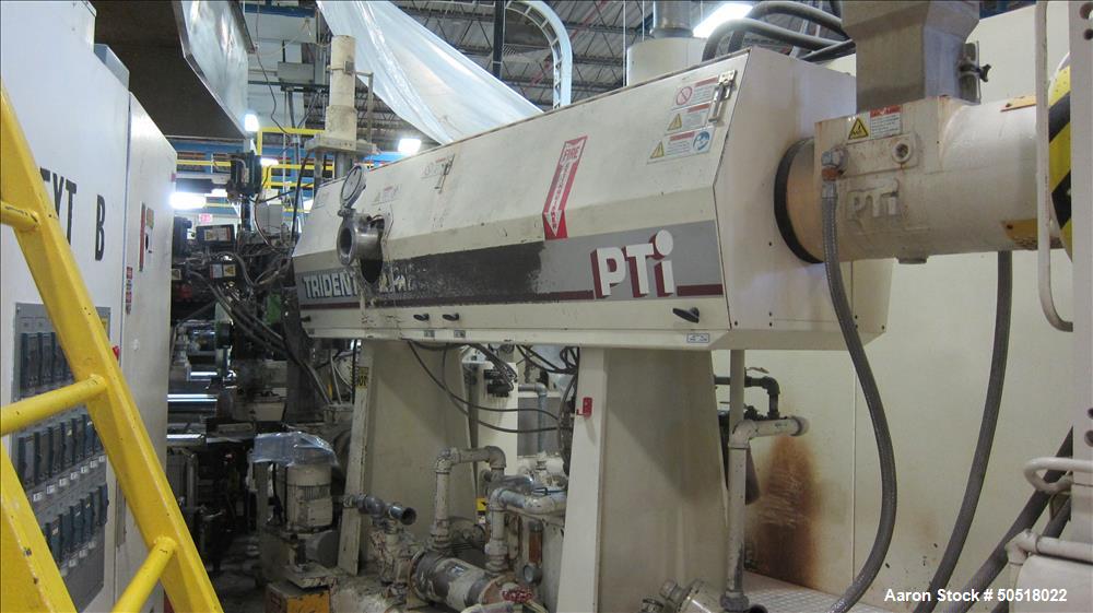 Used- PTI/Welex Co-Extrusion Sheet Line.