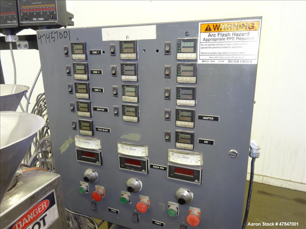Used Randcastle Extrusion System 3 Layer Co-Extrusion Sheet Line