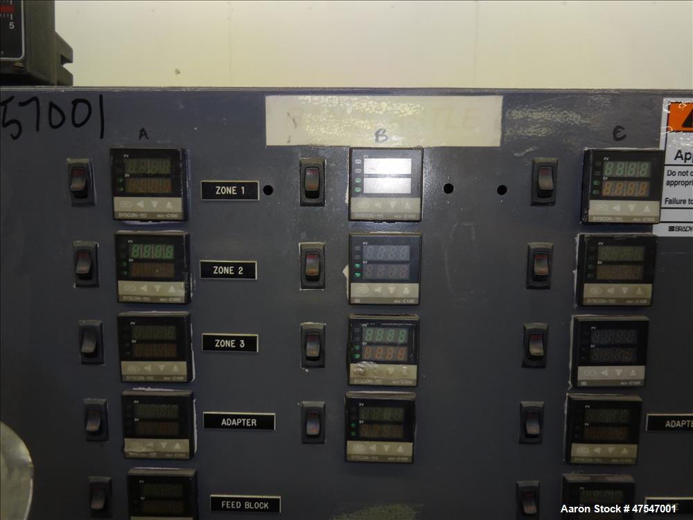 Used Randcastle Extrusion System 3 Layer Co-Extrusion Sheet Line