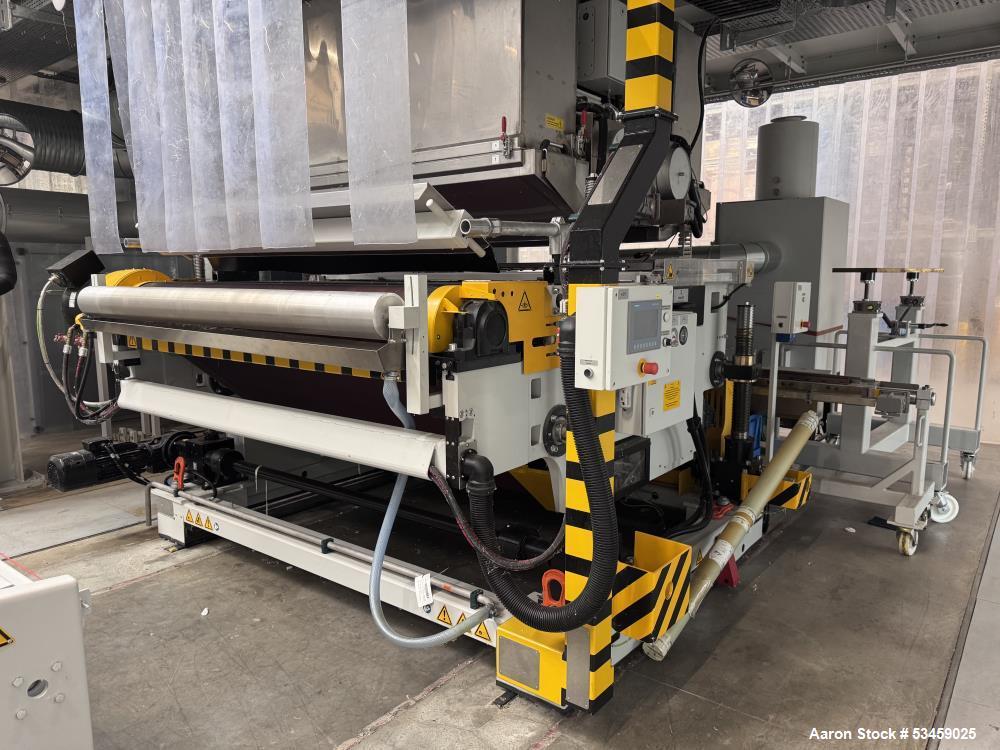 Used Reifenhauser 1600 mm Meltblown Non-Woven Extrusion Line – Complete Reicofil Filter Media Production System