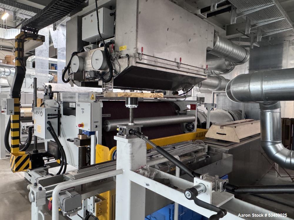 Used Reifenhauser 1600 mm Meltblown Non-Woven Extrusion Line – Complete Reicofil Filter Media Production System