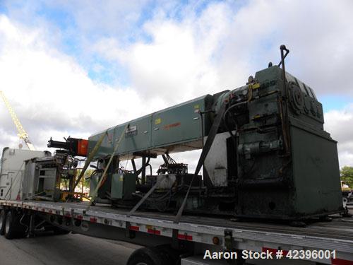 Used Davis Standard Sterling Sheet Line Consisting Of: (1) Davis Standard 6’' diameter single screw extruder, approximate 30:1 L/D ratio, electrically heated, water cooled, non-vented 6 zone barrel w...