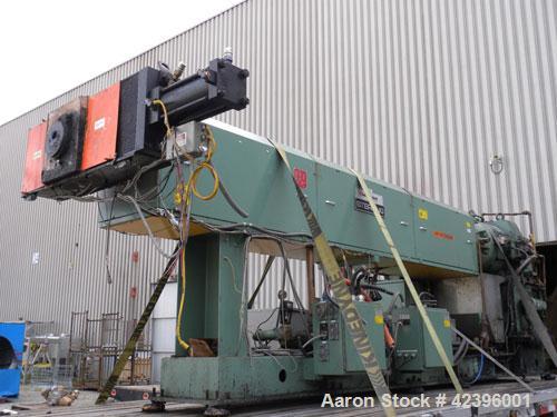 Used Davis Standard Sterling Sheet Line Consisting Of: (1) Davis Standard 6’' diameter single screw extruder, approximate 30:1 L/D ratio, electrically heated, water cooled, non-vented 6 zone barrel w...