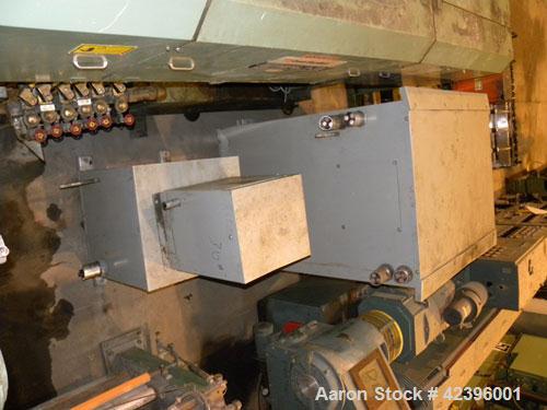 Used Davis Standard Sterling Sheet Line Consisting Of: (1) Davis Standard 6’' diameter single screw extruder, approximate 30:1 L/D ratio, electrically heated, water cooled, non-vented 6 zone barrel w...